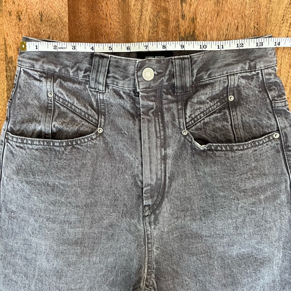 Isabel Marant Gray Acid Wash Jeans FR38 - Picture 6 of 9